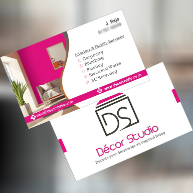 Visiting card printing in walajabad